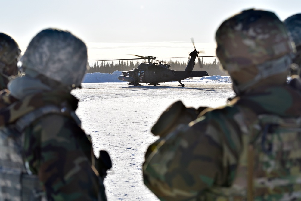 Defenders practice MEDEVAC during readiness exercise