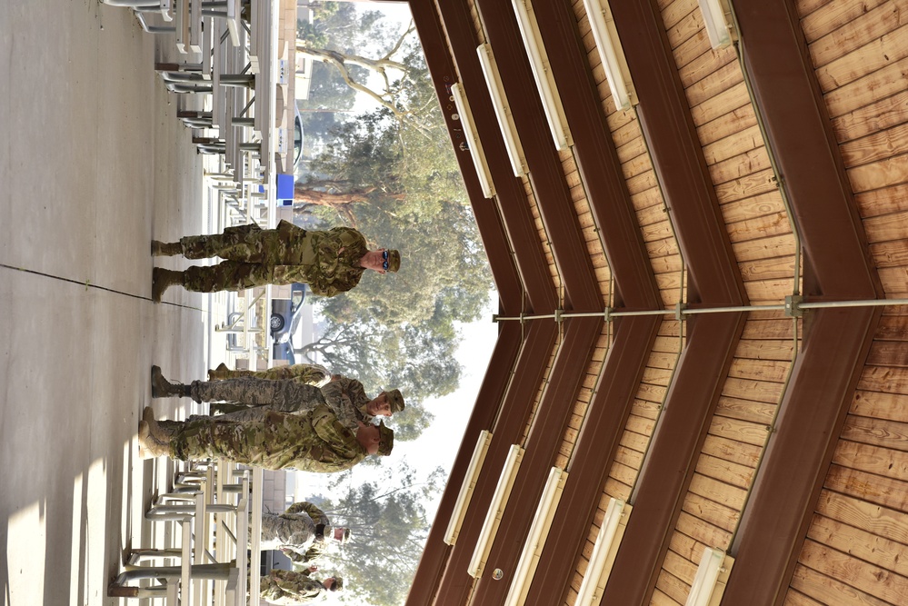 Brig. Gen. Russell Ponder Tours the 163d Attack Wing