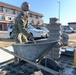 U.S. Navy Seabees deployed with NMCB-5’s Detail Iwakuni continue construction on environmental enclosures
