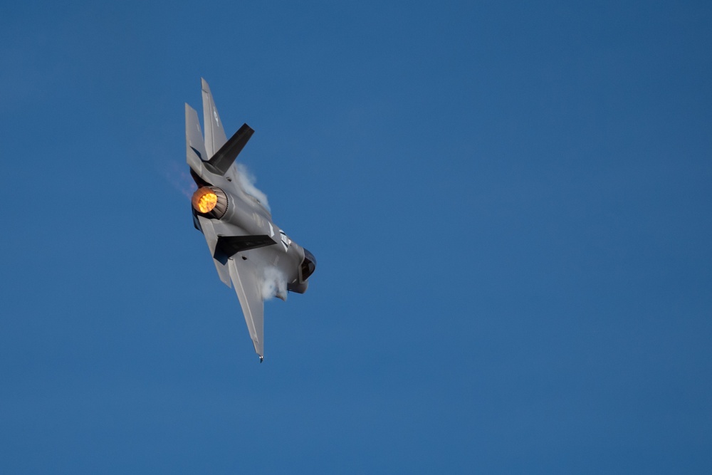 F-35 Demonstration Team hosts local media at Hill AFB