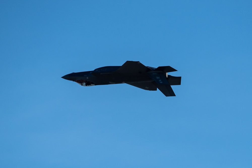 F-35 Demonstration Team hosts local media at Hill AFB