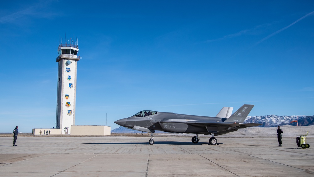 F-35 Demonstration Team hosts local media at Hill AFB