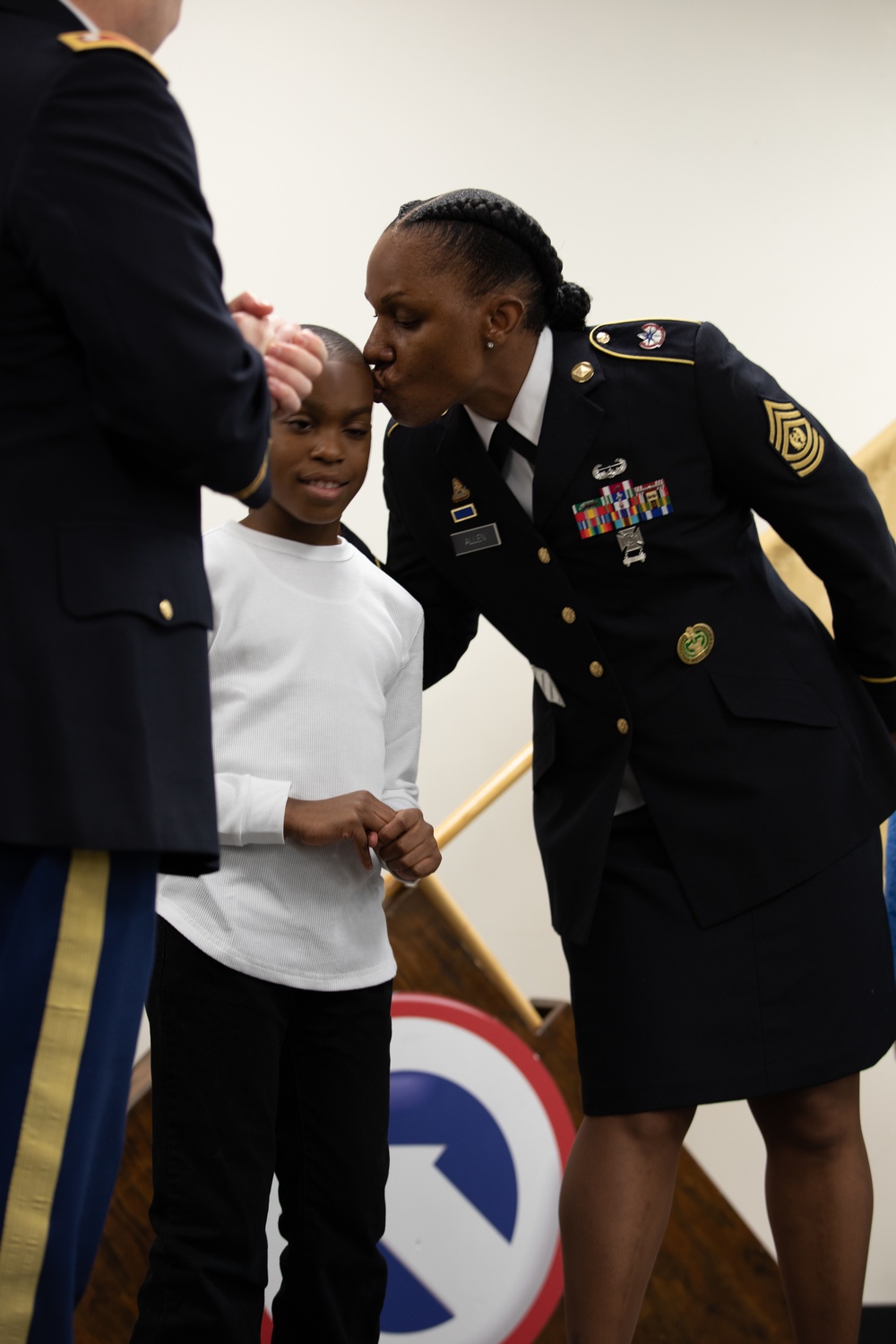 1st TSC Laterally appoints Joy Allen to Command Sergeant Major