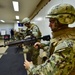 U.S. Navy Seabees with NMCB-5 train on board Camp Shields