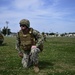 U.S. Navy Seabees with NMCB-5 train on board Camp Shields