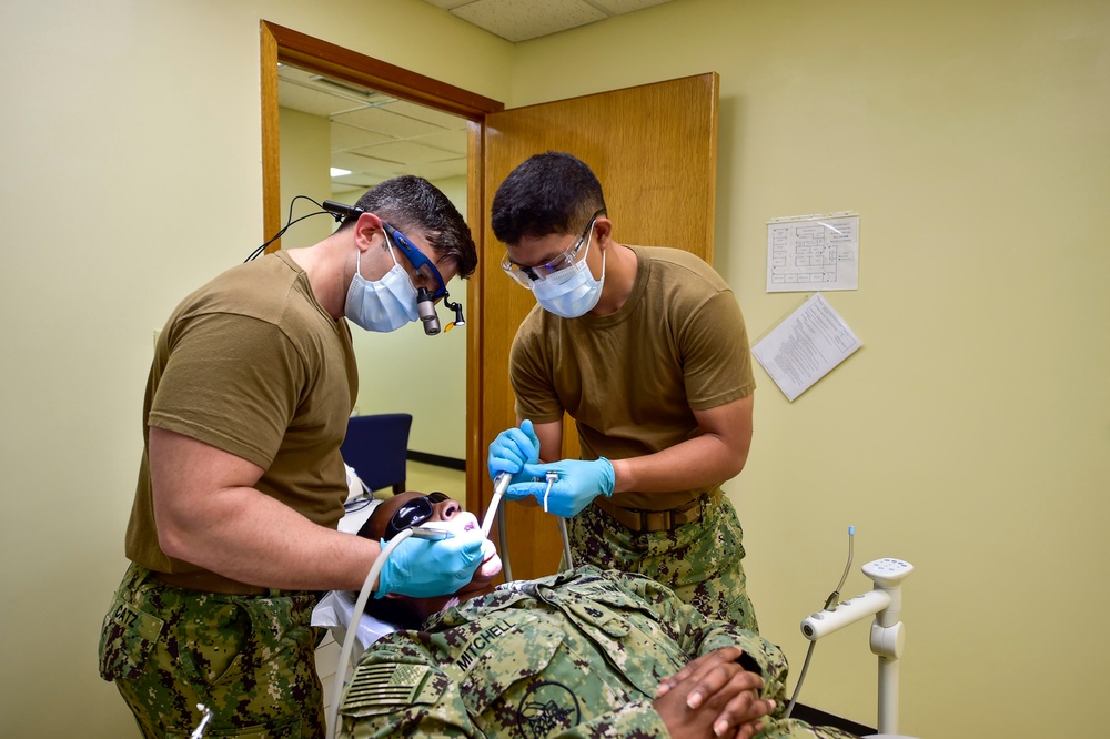 NMCB-5's Medical Department supporting their Seabees