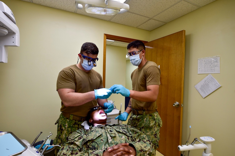 NMCB-5's Medical Department supporting their Seabees