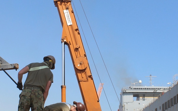 Soldiers Keep Nautical Horizon Afloat