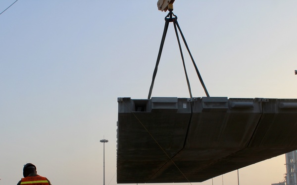 Soldiers Keep Nautical Horizon Afloat