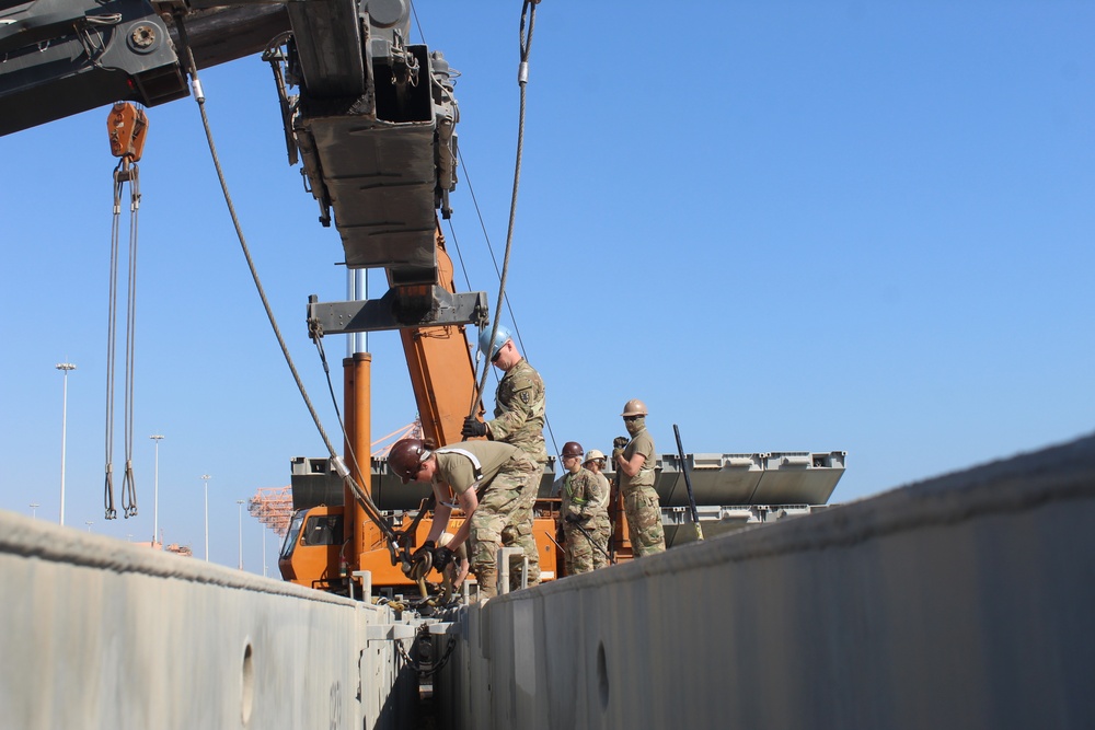 Soldiers Keep Nautical Horizon Afloat