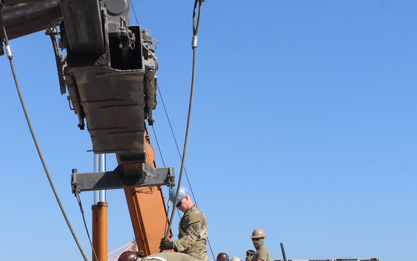 Soldiers Keep Nautical Horizon Afloat