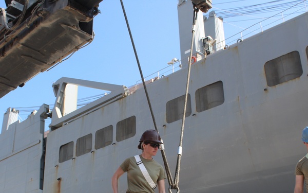 Soldiers Keep Nautical Horizon Afloat