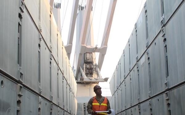 Soldiers Keep Nautical Horizon Afloat