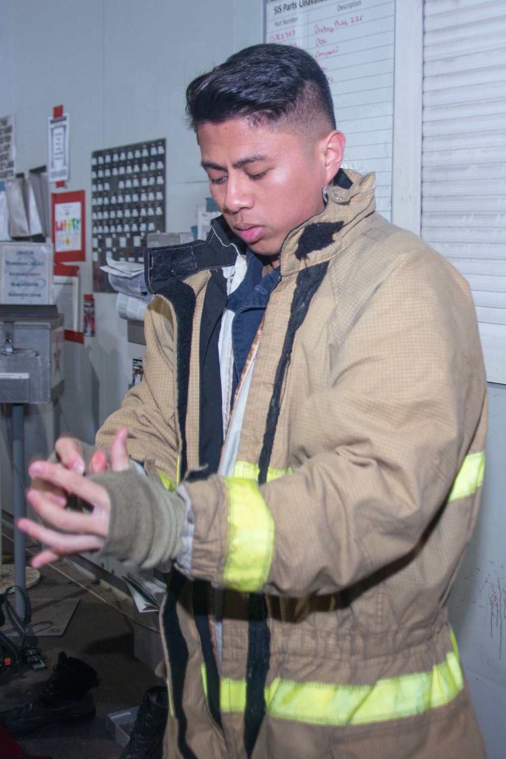 Firefighting ensamble training