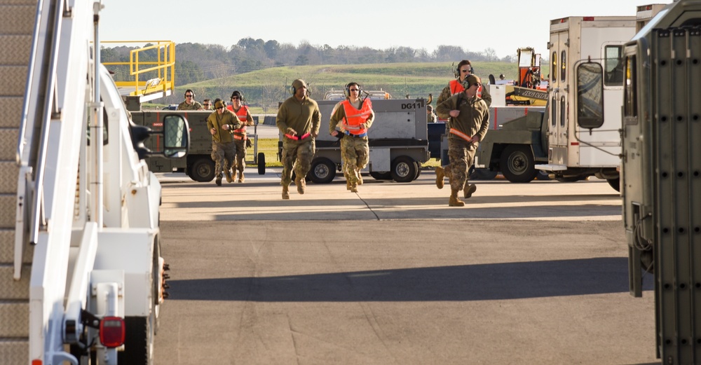 117 ARW Members Conduct Drills to Launch Aircraft