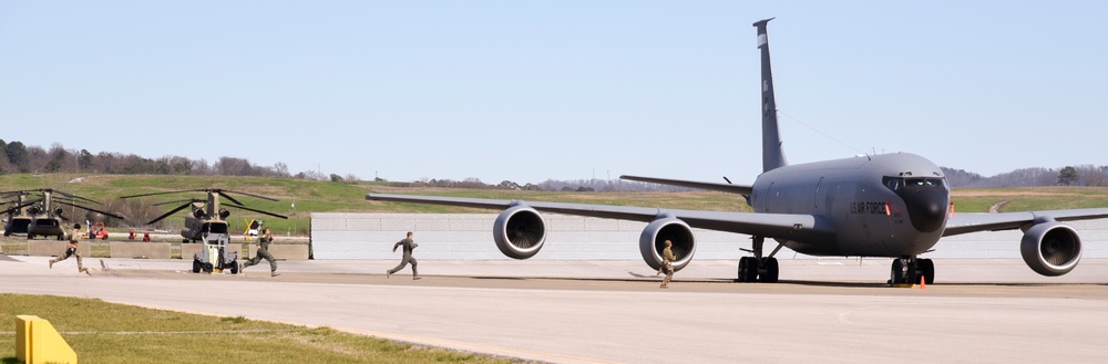 117 ARW Members Conduct Drills to Launch Aircraft