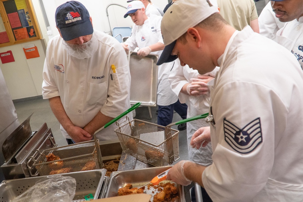 Airmen compete for food service award