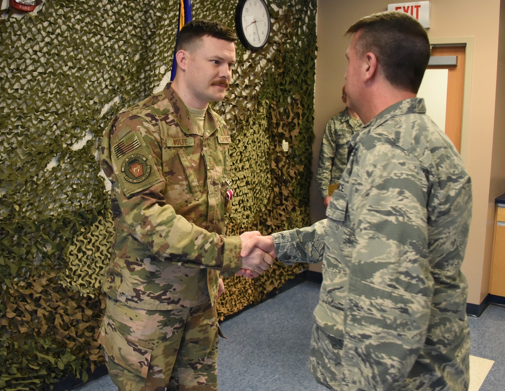 258th Air Traffic Control Squadron Award Ceremony