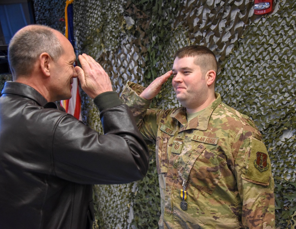 258th Air Traffic Control Squadron Award Ceremony