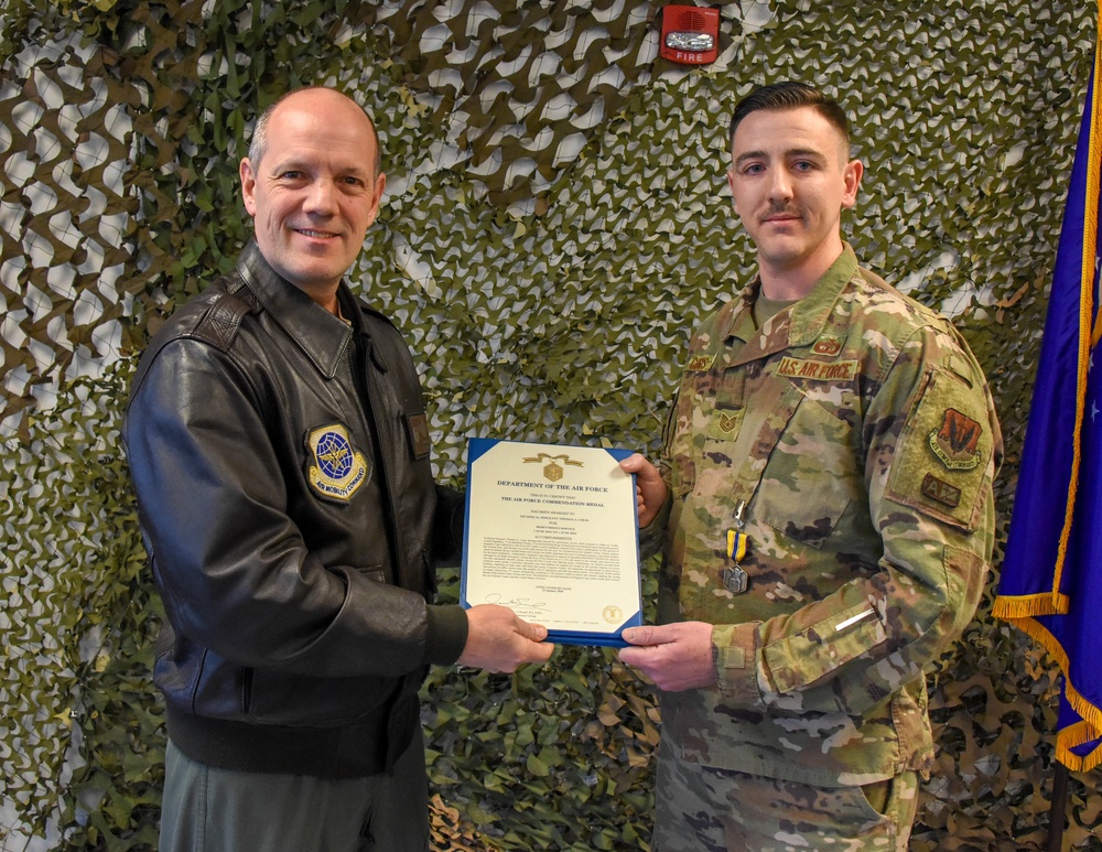 258th Air Traffic Control Squadron Award Ceremony