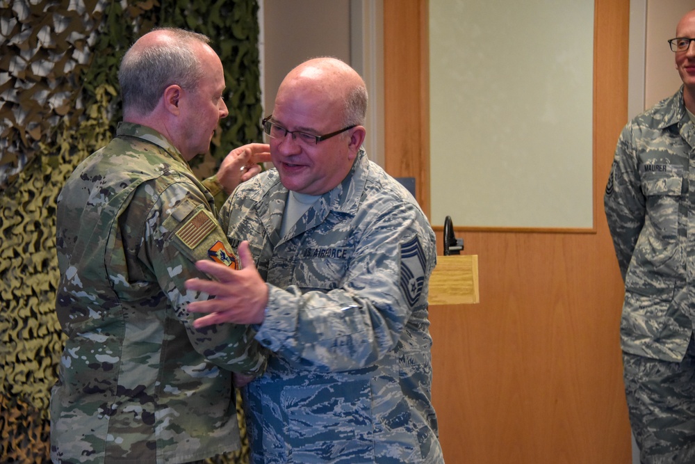 258th Air Traffic Control Squadron Award Ceremony