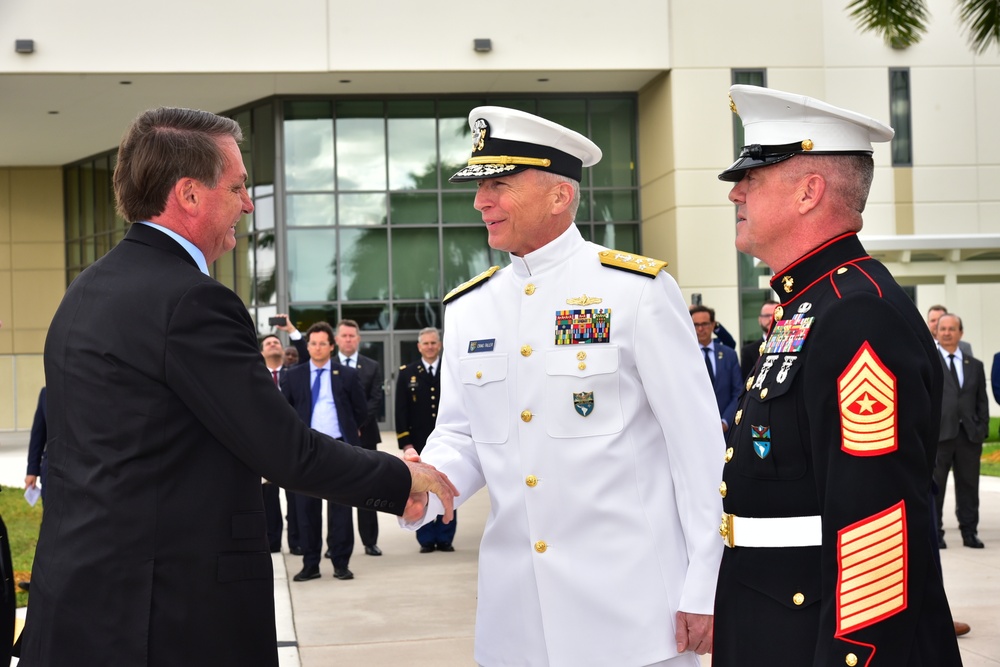 Brazil President Visits SOUTHCOM