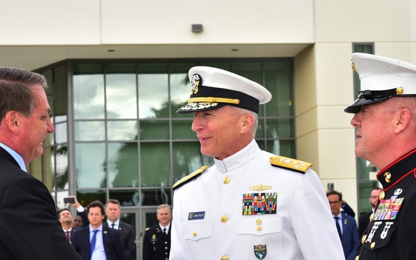 Brazil President Visits SOUTHCOM
