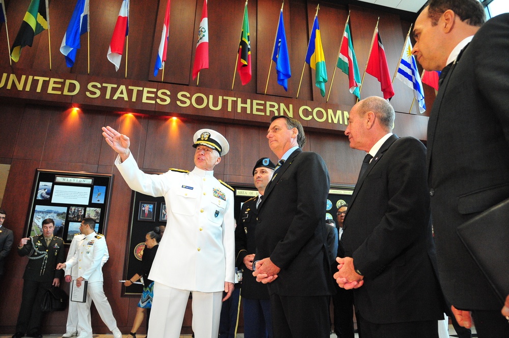 Brazil President Visits SOUTHCOM