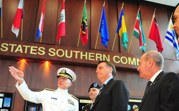 Brazil President Visits SOUTHCOM