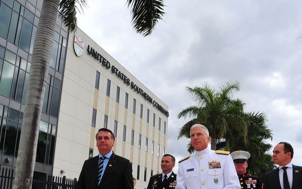 Brazil President Visits SOUTHCOM