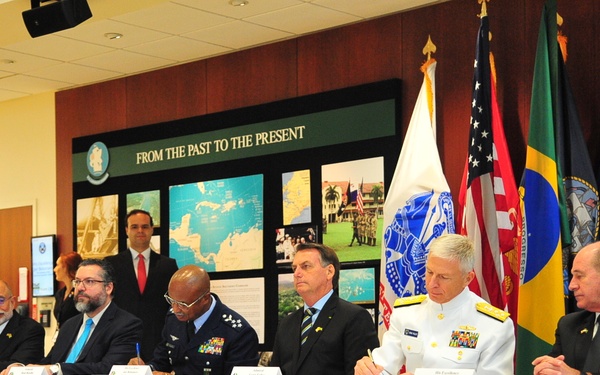 Brazil President Visits SOUTHCOM