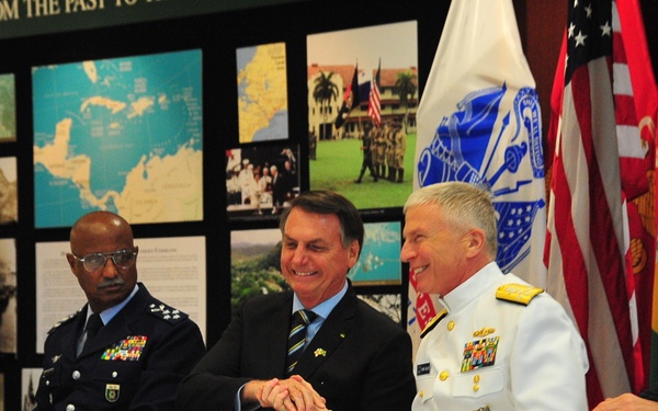 Brazil President Visits SOUTHCOM