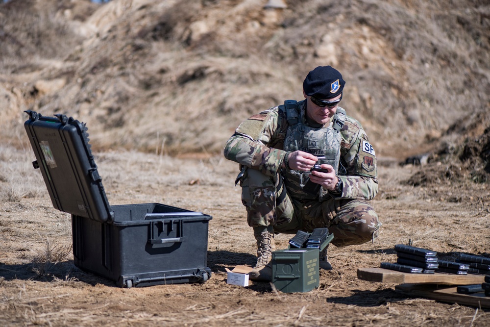 &quot;Shoot, Move and Communicate&quot; drills at the 110th Wing