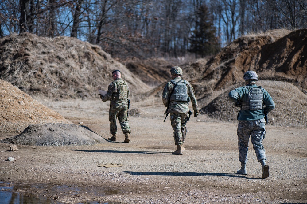 &quot;Shoot, Move and Communicate&quot; Drills at the 110th Wing