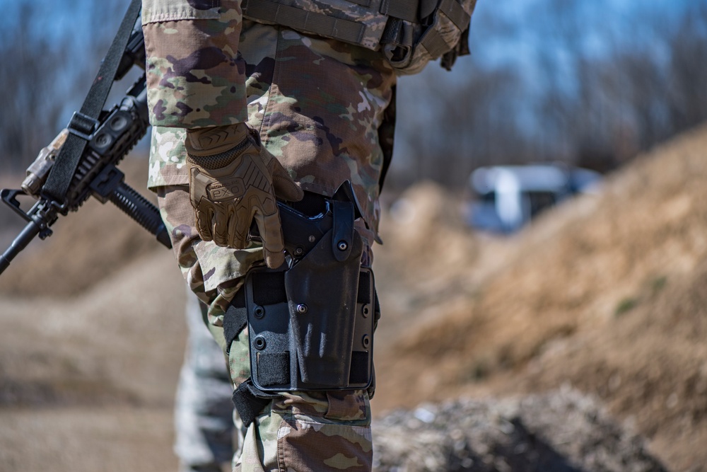 &quot;Shoot, Move and Communicate&quot; Drills at the 110th Wing