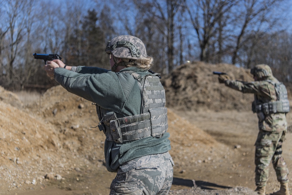 &quot;Shoot, Move and Communicate&quot; training at the 110th Wing