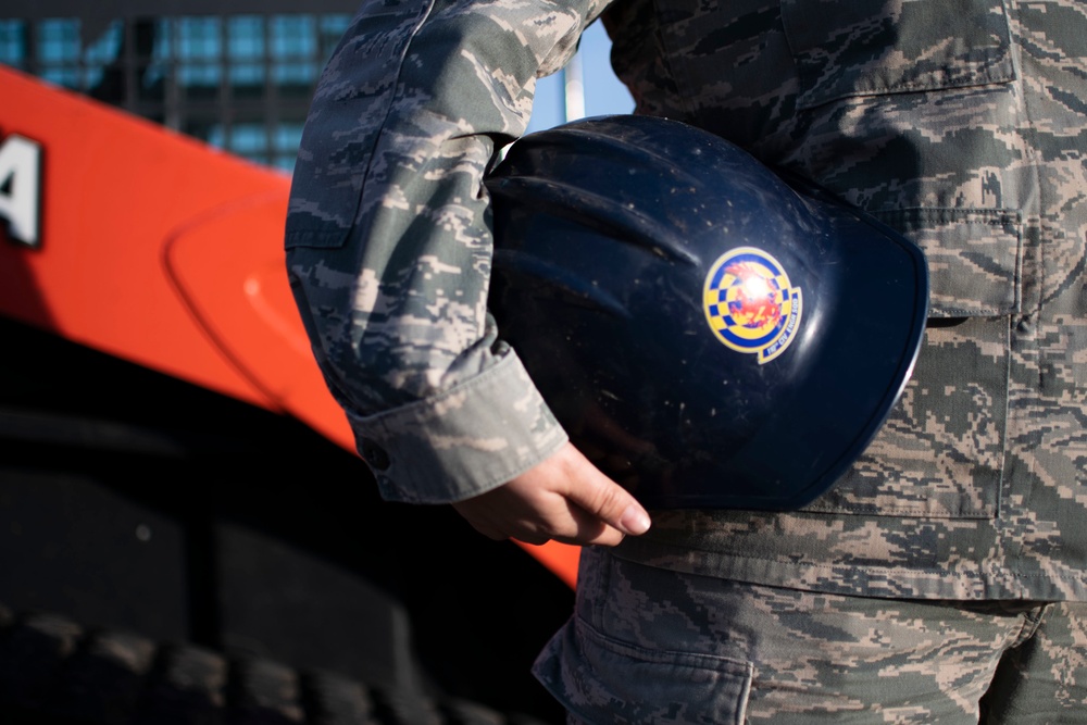 Heavy Machine Operation at the 110th Civil Engineering Squadron