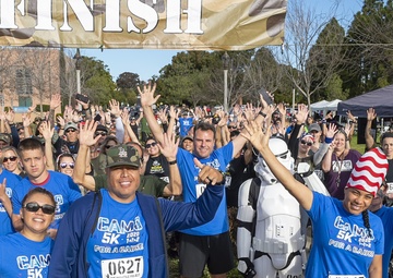 Participants of the Camo for a Cause Fundraising 5K