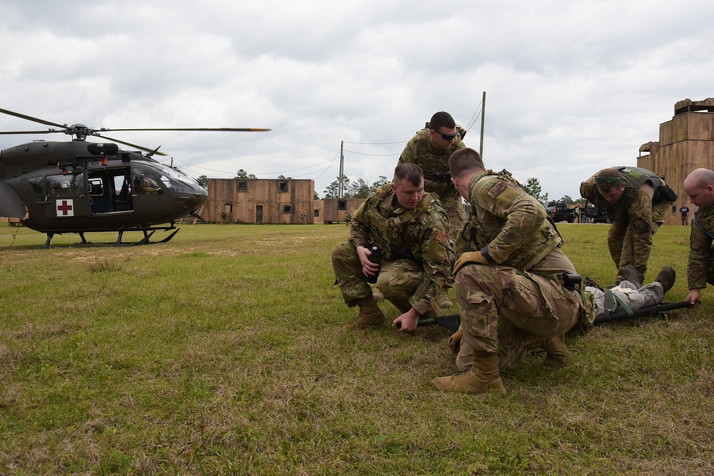 178th security forces squadron leads security execution in Patriot South exercise