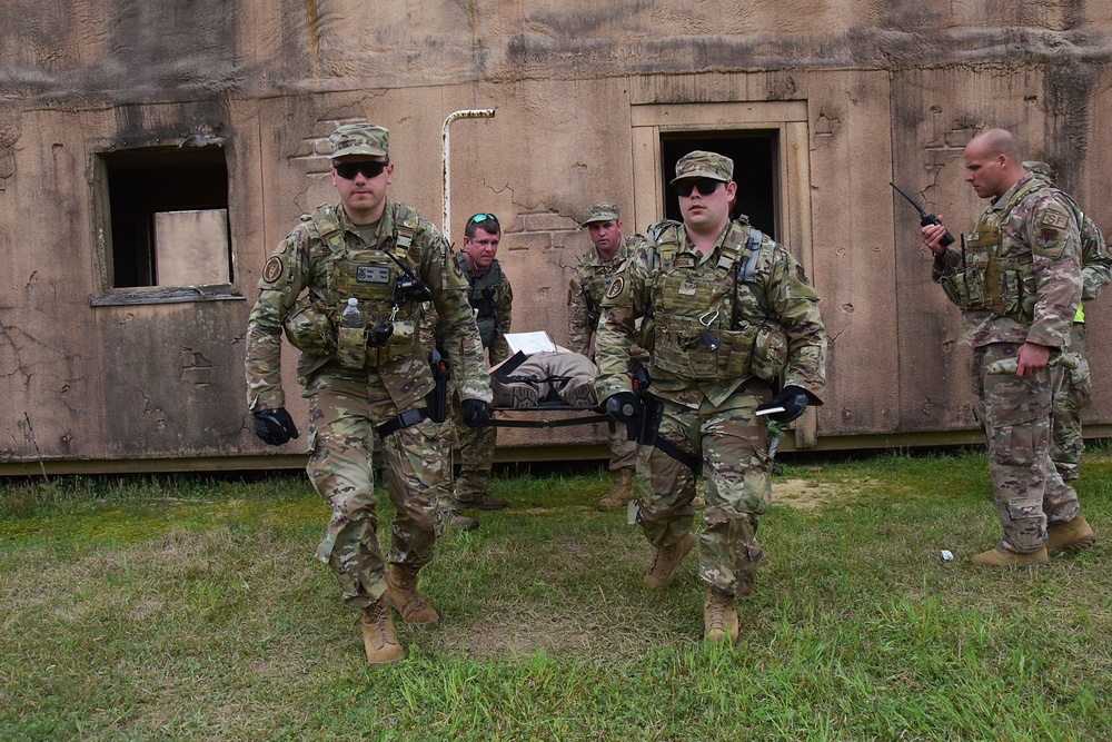 178th security forces squadron leads security execution in Patriot South exercise