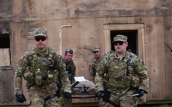 178th security forces squadron leads security execution in Patriot South exercise