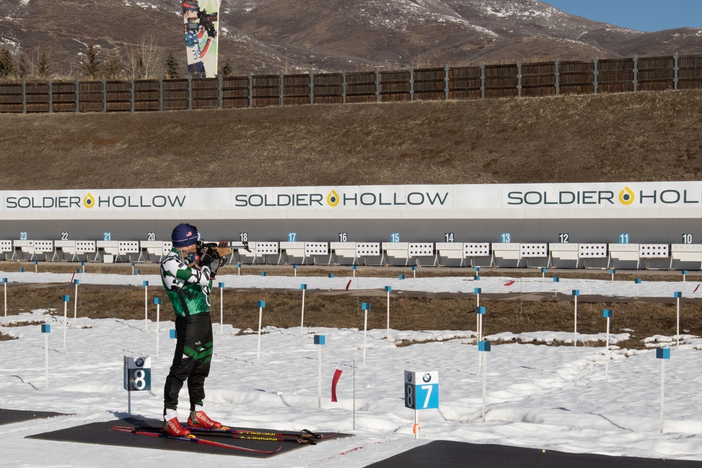 Vermont National Guard Biathlon Team Competes in Utah