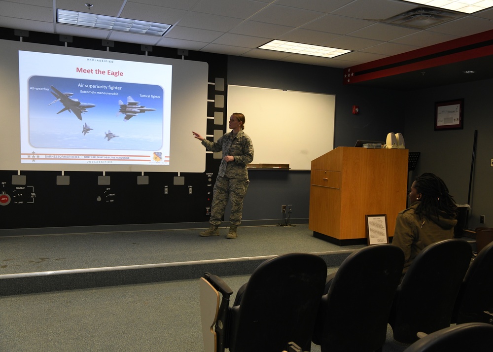 Local student, Intelligence professional excels in the Air National Guard