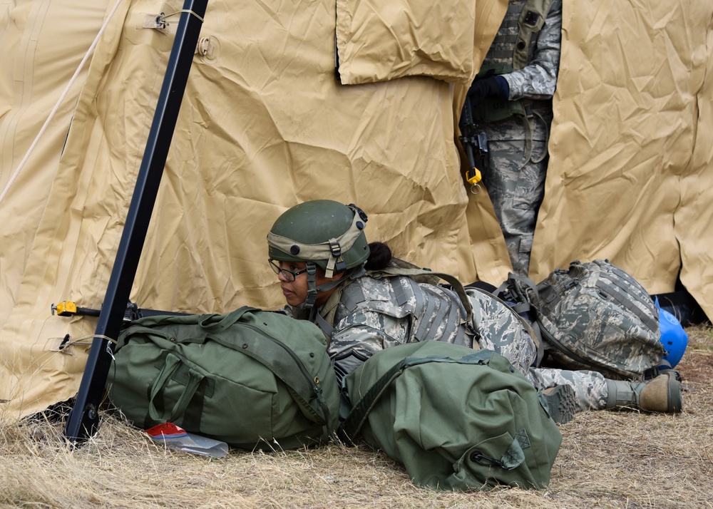 Reserve combat communications unit participates in exercise