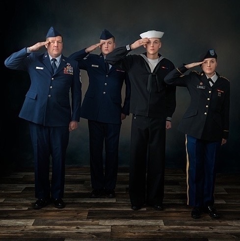 The Brown Family Legacy: A Father and His Three Children in the U.S. Military