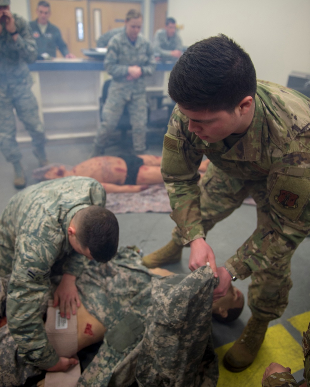 Tactical Combat Casualty Care training with the 124th MDG