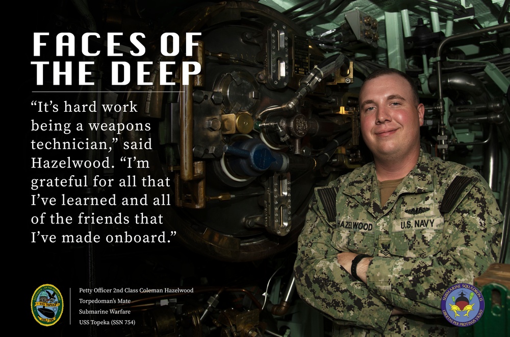 Faces of the Deep: TM2 Coleman Hazelwood