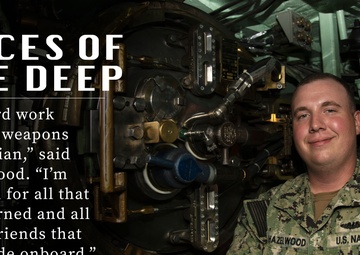 Faces of the Deep: TM2 Coleman Hazelwood