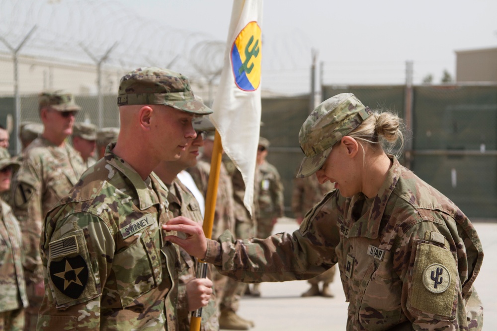 103rd ESC Award, Patching, and Promotion Ceremony