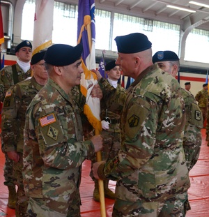 Sergeant Major Douglas Heston and 1st Lieutenant Hayden Florence